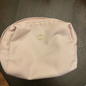 Lululemon small makeup bag